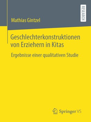 cover image of Geschlechterkonstruktionen von Erziehern in Kitas